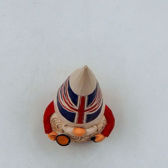 Jim Shore Gnomes Around the World 'Fancy a Cuppa?' 2020 British Gnome 6008422 - Picture 6 of 8